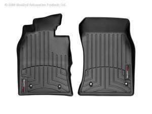 Mini Cooper FloorLiner - Front - WeatherTech - DigitalFit - Black - `02-`06