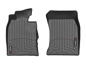 Mini Cooper FloorLiner - Front - WeatherTech - DigitalFit - Black - `02-`06