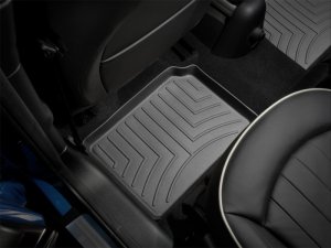 Mini Countryman FloorLiner - Rear - WeatherTech - DigitalFit - Black - `11-`27