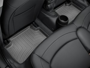 Mini Hardtop Floor Mat Set - Rear - WeatherTech - FloorLiner DigitalFit - Black - `15-`27