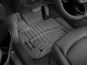 Mini Clubman FloorLiner - Front - WeatherTech - DigitalFit - Black - `16-`27