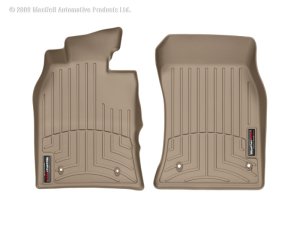 Mini Cooper FloorLiner - Front - WeatherTech - DigitalFit - Tan - `02-`06