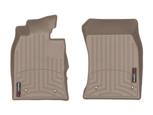 Mini Cooper FloorLiner - Front - WeatherTech - DigitalFit - Tan - `02-`06