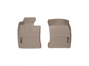Mini Coupe FloorLiner - Front - WeatherTech - DigitalFit - Tan - `12-`27