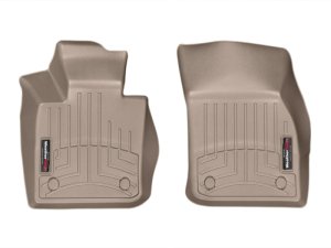 Mini Hardtop FloorLiner - Front - WeatherTech - DigitalFit - Tan - `14-`27