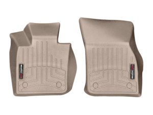 Mini Hardtop FloorLiner - Front - WeatherTech - DigitalFit - Tan - `14-`27