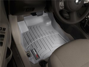 Mini Hardtop FloorLiner - Front - WeatherTech - DigitalFit - Grey - `14-`27