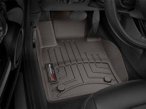 Mini Hardtop FloorLiner - Front - WeatherTech - DigitalFit - Cocoa - `14-`27