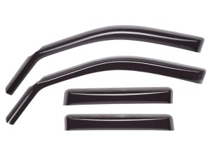 Mini Hardtop Wind Deflectors - Front + Rear - WeatherTech - Dark Smoke - `15-`27