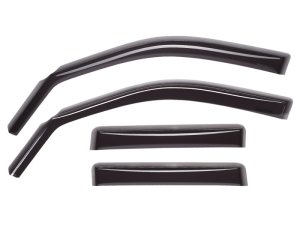 Mini Hardtop Wind Deflectors - Front + Rear - WeatherTech - Dark Smoke - `15-`27