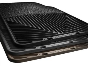 Mini Clubman Rubber Mats - Front - WeatherTech - Tan - `02-`06