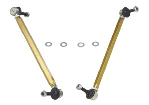 Mini Cooper S Coupe/Convertible Sway Bar Links - Front - Whiteline - Adjustable Ball End Links - `02-`06