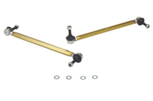 Mini Cooper S Coupe/Convertible Sway Bar Links - Front - Whiteline - Adjustable Ball End Links - `02-`06