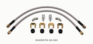 Mini Cooper Brake Line Kit - Rear - Wilwood - Flexline - `14-`15