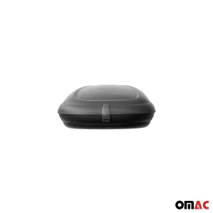Roof Rack Cargo Box - 11.3 Cubic Feet - Dual Side Opening - Carbon Fiber Texture