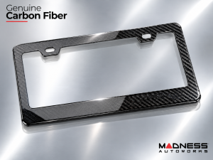License Plate Frame - 100% Genuine Carbon Fiber License Plate Frame - 100% Genuine Carbon Fiber