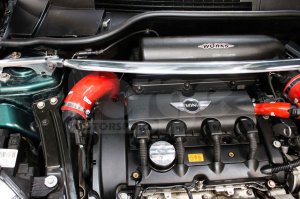 MINI Cooper Silicone Turbo Hoses by Forge - N18 Engine - Red - Cooper S