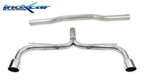MINI Countryman Performance Exhaust - InoXcar - Axle Back - Polished Racing Tips - Straight Through - 2.0 Cooper S (F60) `21+