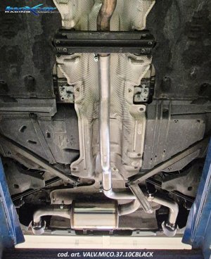 MINI Countryman Performance Exhaust - InoXcar - Axle Back - Black Tips - Integrated Valves - 2.0 Cooper S (F60) `21+