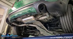 MINI Countryman Performance Exhaust - InoXcar - Axle Back - Black Tips - Integrated Valves - 2.0 Cooper S (F60) `21+