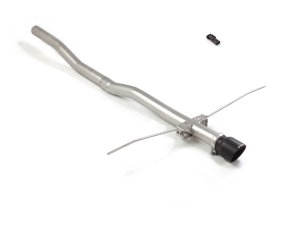 MINI Convertible Performance Exhaust by Ragazzon - Non-Resonated - Axle Back - Center Exit/ Black Tip - F67 - JCW