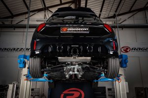MINI Hardtop (3-door) Performance Exhaust by Ragazzon - w/ Valve- Axle Back - Center Exit/ Stainless Steel Tip - F66 - JCW MINI Hardtop (3-door) Performance Exhaust by Ragazzon - w/ Valve- Axle Back - Center Exit/ Stainless Steel Tip - F66 - JCW