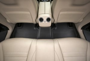 Mini Countryman Floor Mats - Rear - 3D MAXpider - Kagu - Black - `17-`19