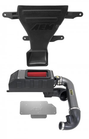 Mini Cooper S Performance Air Intake - AEM Induction - Cold Air Intake with Dryflow Synthetic Washable Air Filter - Gunmetal Gray - `07-`10