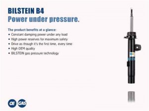 Mini Countryman Shock Absorber - Rear Left - Bilstein - B4 OE Replacement - `11-`16