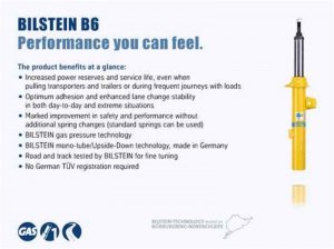 Mini Cooper Clubman Shocks - Front Right - Bilstein - B6 Performance - `16-`19