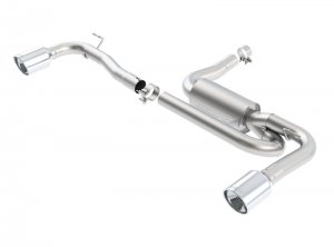 Mini Cooper Countryman S Performance Exhaust - Rear - Borla - S-Type Axle-Back - `11-`16