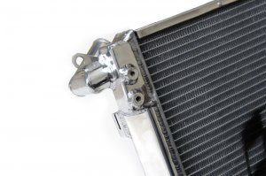 Mini Cooper S R53 Radiator - CSF - High-Performance All-Aluminum with B-Tube Technology - Smooth Satin Finish - `02-`06