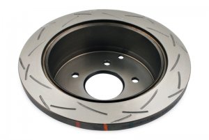 Mini Cooper Brake Rotor (1) - Rear - DBA - 4000 Series Slotted - `02-`06