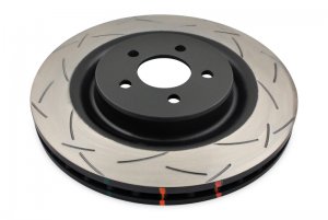 Mini Cooper Brake Rotor (1) - Rear - DBA - 4000 Series Slotted - `02-`06