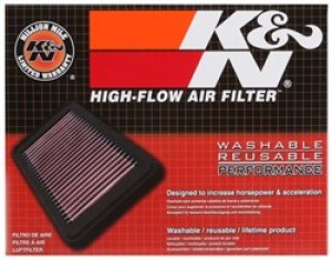 Mini Cooper Base Performance Air Intake - K&N Engineering - High-Flow Drop-In - `04-`06