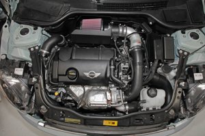 Mini Cooper S Performance Air Intake - K&N Engineering - Typhoon - Black - `11-`13