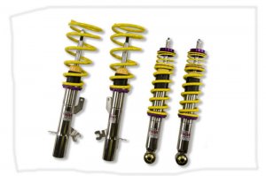 Mini Countryman S ALL4 (UKL-X) Coilover Suspension Kit - KW - Variant 3, TVR-A and TVC-A technology, Height Adjustable, Independent Compression and Rebound Technology - `11-`26