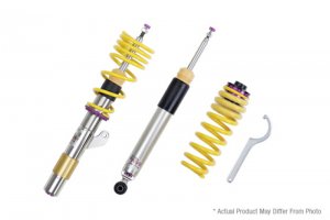 Mini Clubman (F54) Coilover Suspension Kit - KW - V3 with Electronic Dampers, Height Adjustable, Independent Compression and Rebound Technology - 2016