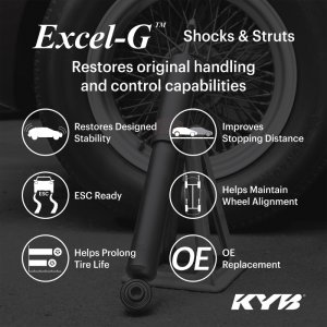 MINI Cooper Shock & Strut - Front Right - KYB - Excel-G - `02-`08