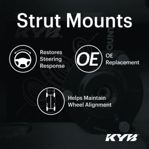 MINI Cooper Strut Mount - Front - KYB - with Internal Bearing - `02-`06