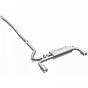 Mini Countryman Performance Exhaust - Rear - Magnaflow - Touring Series Cat Back, Dual Split Rear Exit - Stainless - `11-`16