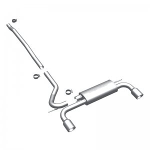 Mini Countryman Performance Exhaust - Rear - Magnaflow - Touring Series Cat Back, Dual Split Rear Exit - Stainless - `11-`16
