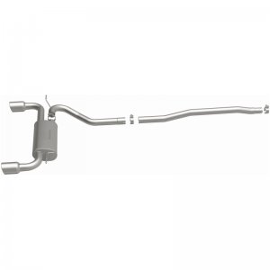Mini Countryman Performance Exhaust - Rear - Magnaflow - Touring Series Cat Back, Dual Split Rear Exit - Stainless - `11-`16