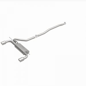 Mini Countryman Performance Exhaust - Rear - Magnaflow - Touring Series Cat Back, Dual Split Rear Exit - Stainless - `11-`16