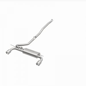 Mini Countryman Performance Exhaust - Rear - Magnaflow - Touring Series Cat Back, Dual Split Rear Exit - Stainless - `11-`16