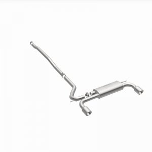 Mini Countryman Performance Exhaust - Rear - Magnaflow - Touring Series Cat Back, Dual Split Rear Exit - Stainless - `11-`16