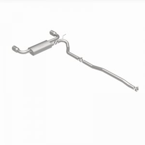 Mini Countryman Performance Exhaust - Rear - Magnaflow - Touring Series Cat Back, Dual Split Rear Exit - Stainless - `11-`16
