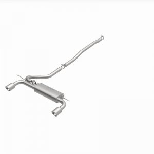 Mini Countryman Performance Exhaust - Rear - Magnaflow - Touring Series Cat Back, Dual Split Rear Exit - Stainless - `11-`16