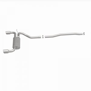 Mini Countryman Performance Exhaust - Rear - Magnaflow - Touring Series Cat Back, Dual Split Rear Exit - Stainless - `11-`16