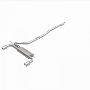 Mini Countryman Performance Exhaust - Rear - Magnaflow - Touring Series Cat Back, Dual Split Rear Exit - Stainless - `11-`16